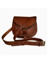  Womens Shoulder Satchel Bag Genuine Leather Evening Crossbody Brown Ladies Purse